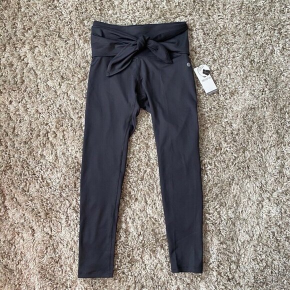 Apana Activewear 7/8 Legging Pants Black XS NEW - Picture 1 of 8